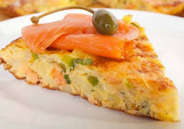 Omelette au Poisson Fumé