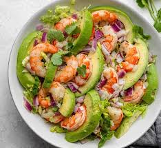 Salade Avocat & Crevettes